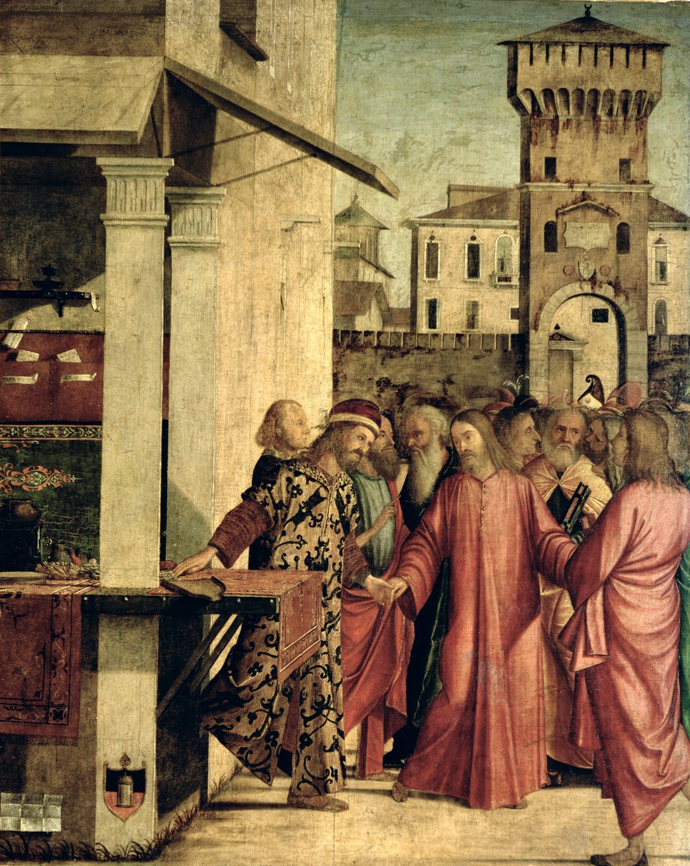 O chamado de São Mateus de Vittore Carpaccio