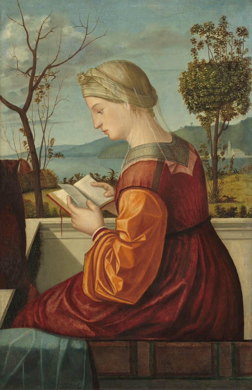 A Virgem Leitura, c. 1505. de Vittore Carpaccio
