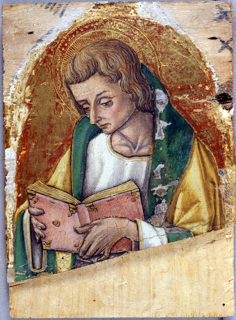 João Evangelista, c.1500 (têmpera sobre madeira de choupo) de Vittore Crivelli