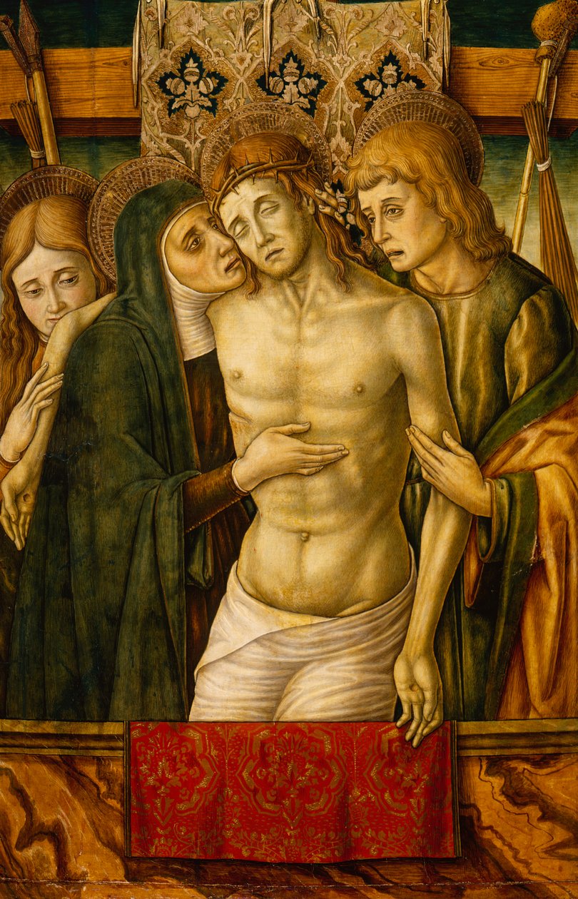 Lamentação (óleo sobre tela) de Vittorio Crivelli