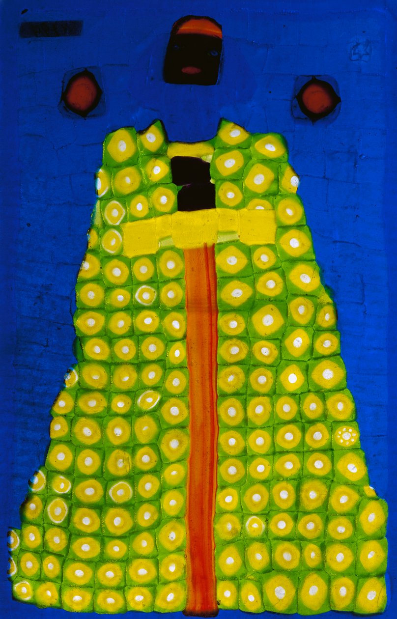 Barbaro, de Vittorio Zecchin (1878-1947), placa de vidro em mosaico criada ??por Artisti Barovier para a Bienal de Veneza em 1914. Itália, século XX. de Vittorio Zecchin