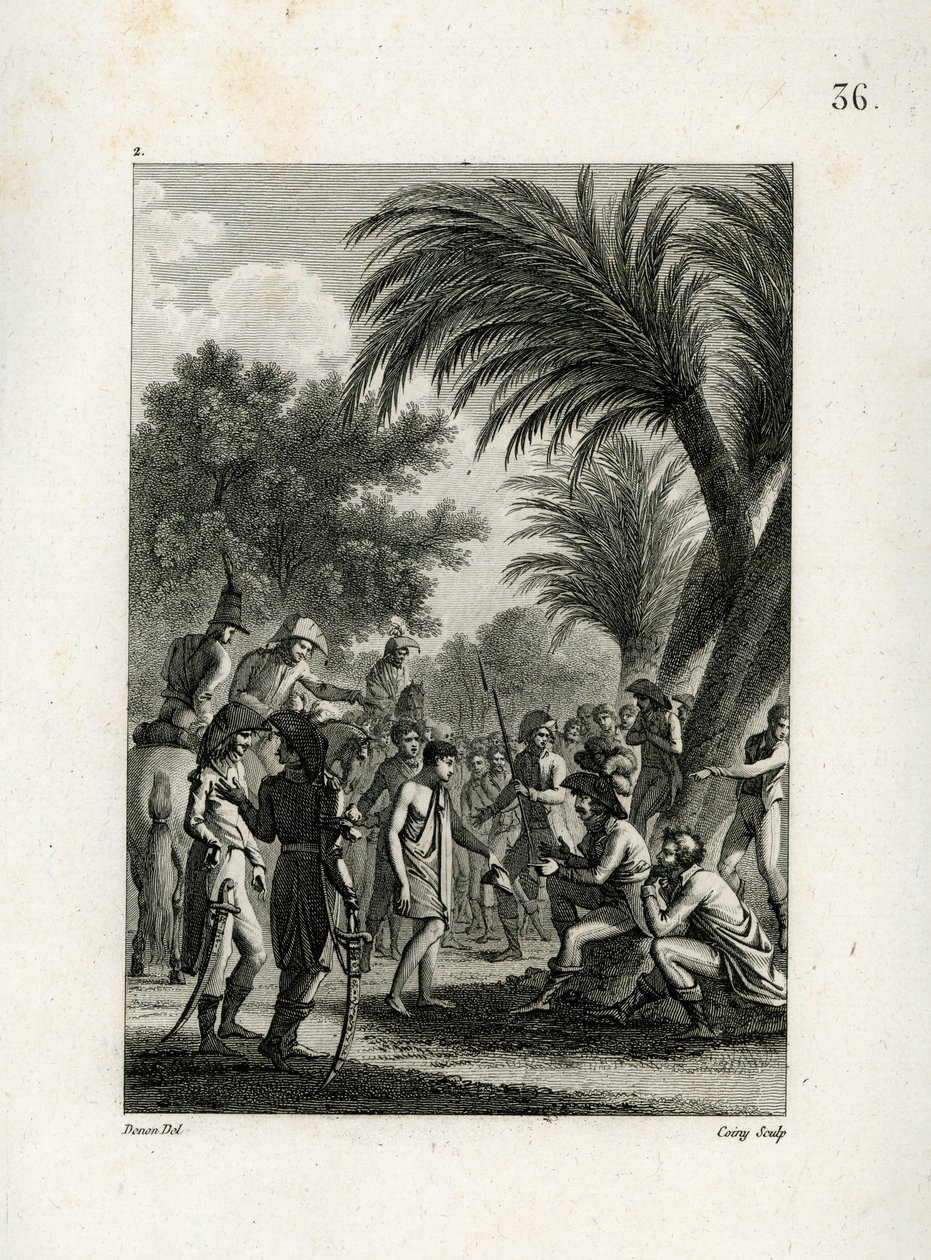 Gravura de Dominique Vivant Denon
