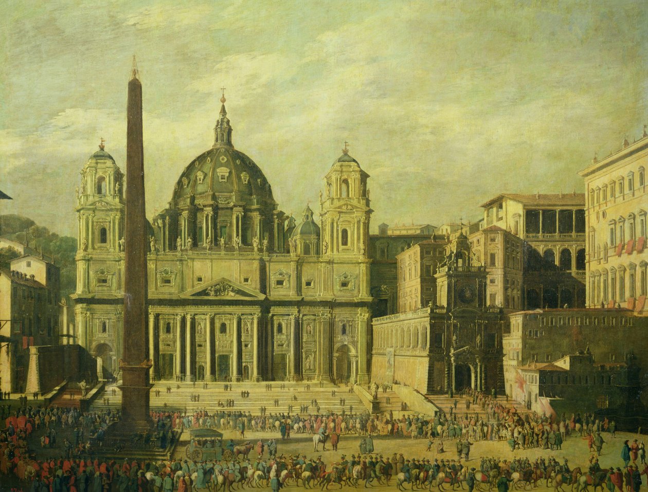 São Pedro, Roma, 1630 de Viviano Codazzi