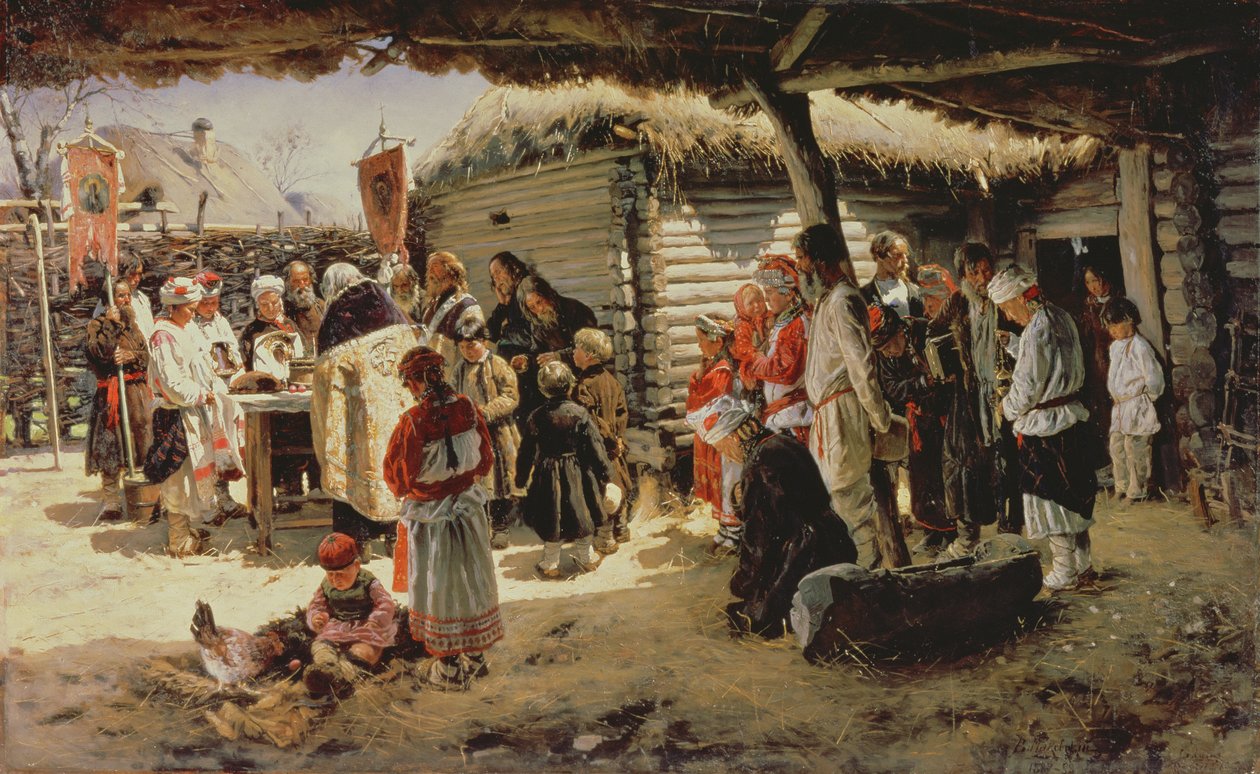 Missa da Páscoa, 1887-88 de Vladimir Egorovic Makovsky