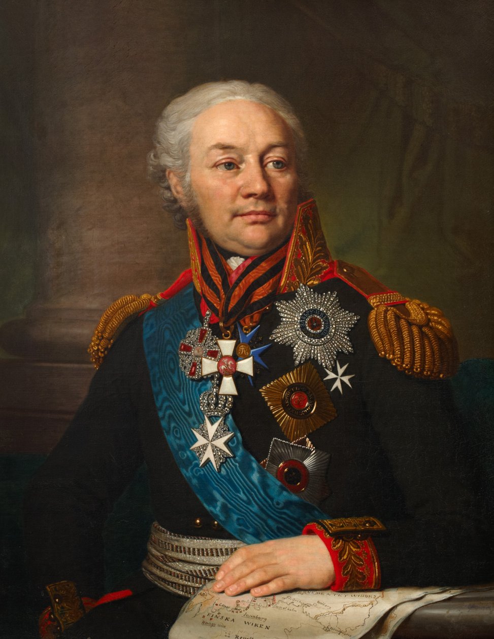 Conde Friedrich von Buxhoeveden, 1809 de Vladimir Lukich Borovikovsky