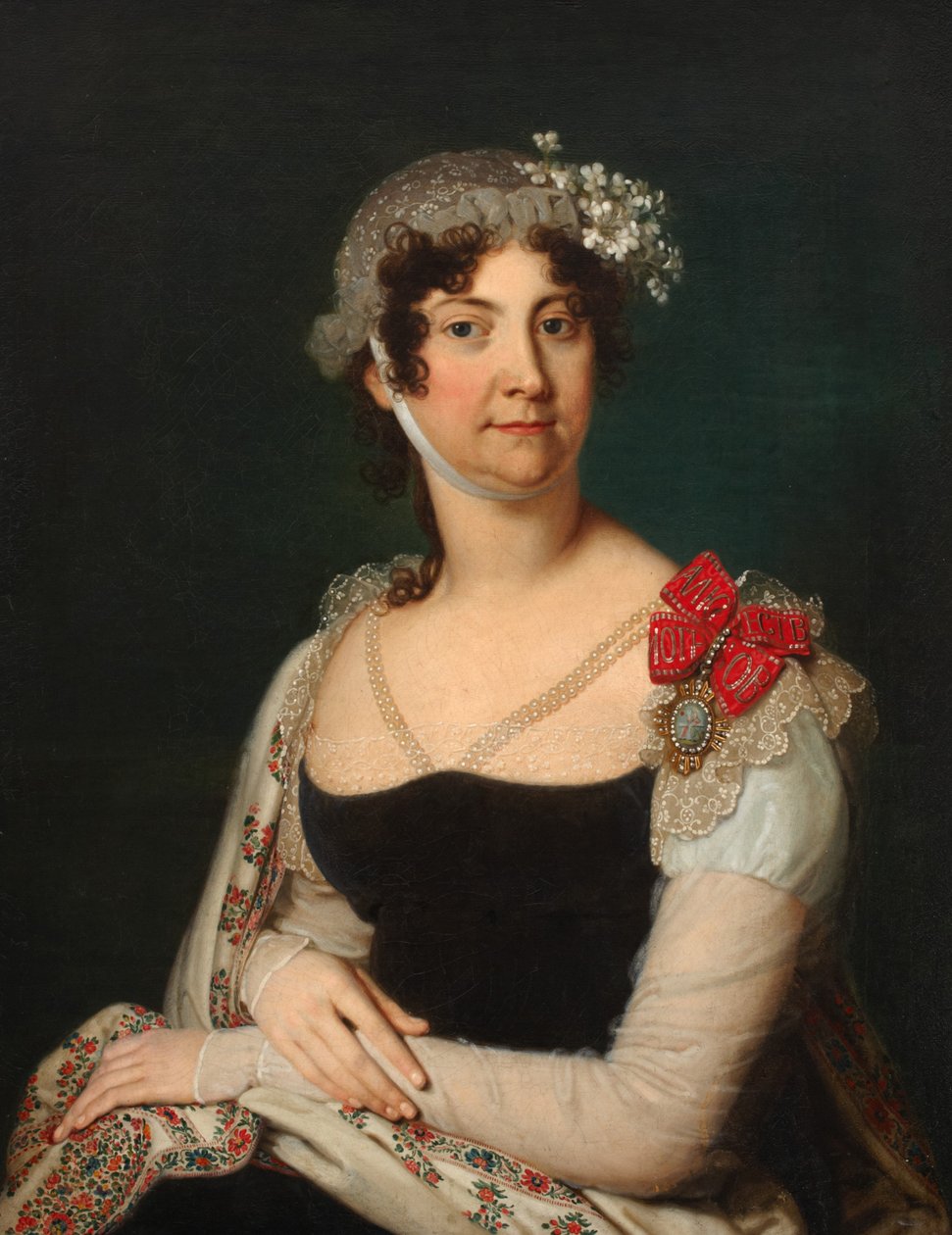Condessa Natalia de Buxhoeveden, 1809 de Vladimir Lukich Borovikovsky