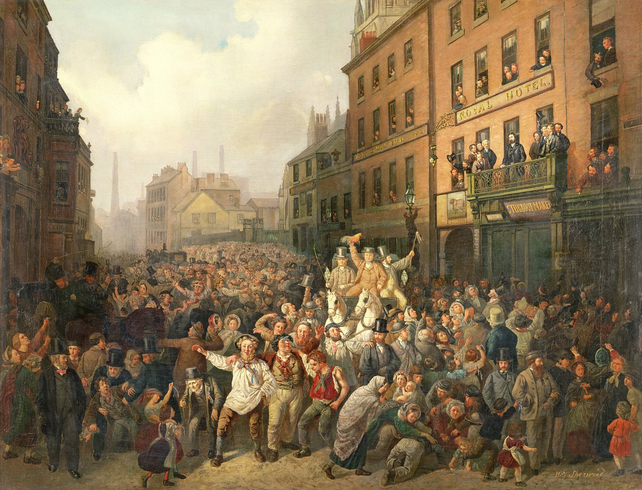 A eleição de Preston de 1862 de Vladimir Ossipovitch Sherwood