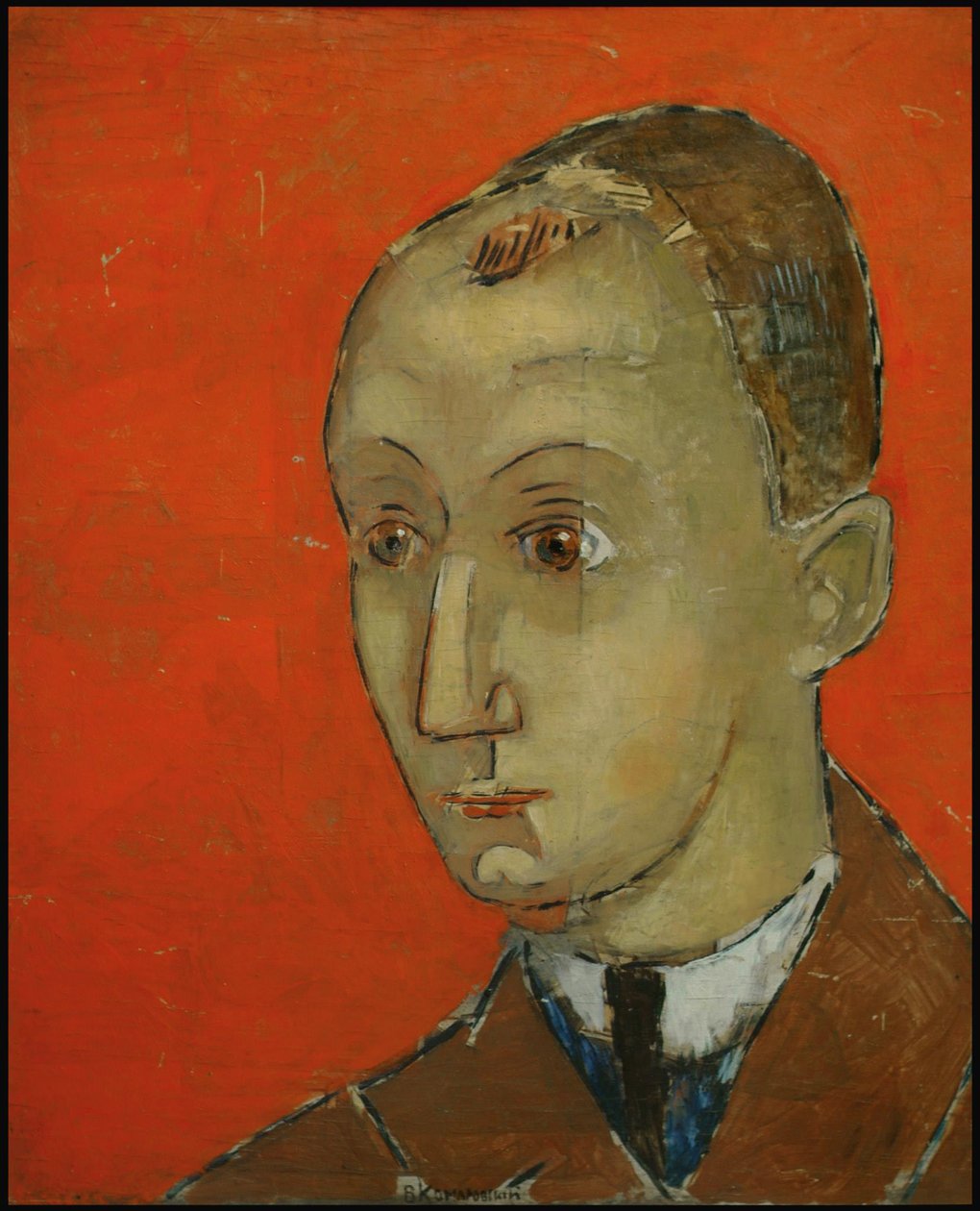 Autorretrato, década de 1920. de Vladimir Alexeevich Komarovsky