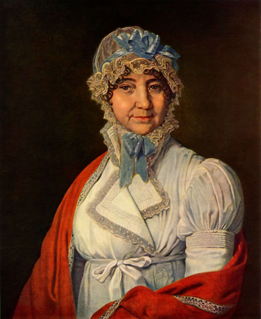 "Retrato de Nadezhda Ivanovna Dubovitska", 1809, 1965.   de Vladimir Borovikovsky