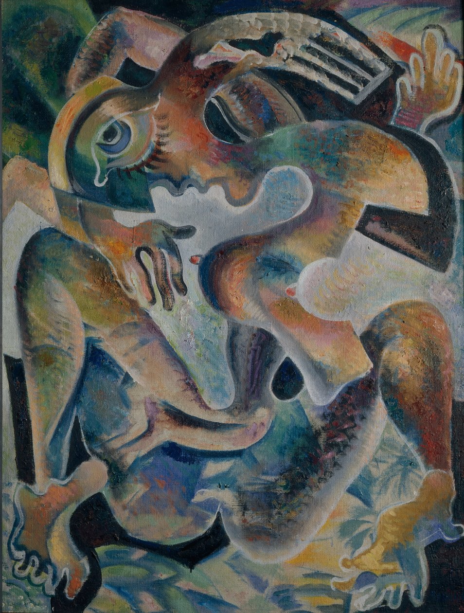 Nu em uma abstração, 1926 de Daniel Vladimir Baranoff Rossine