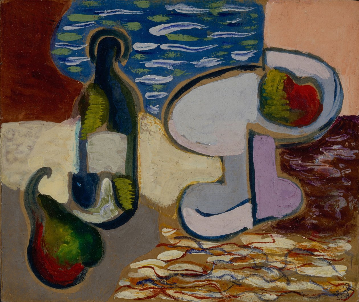 Ainda vida com uma pêra, 1927 de Daniel Vladimir Baranoff Rossine