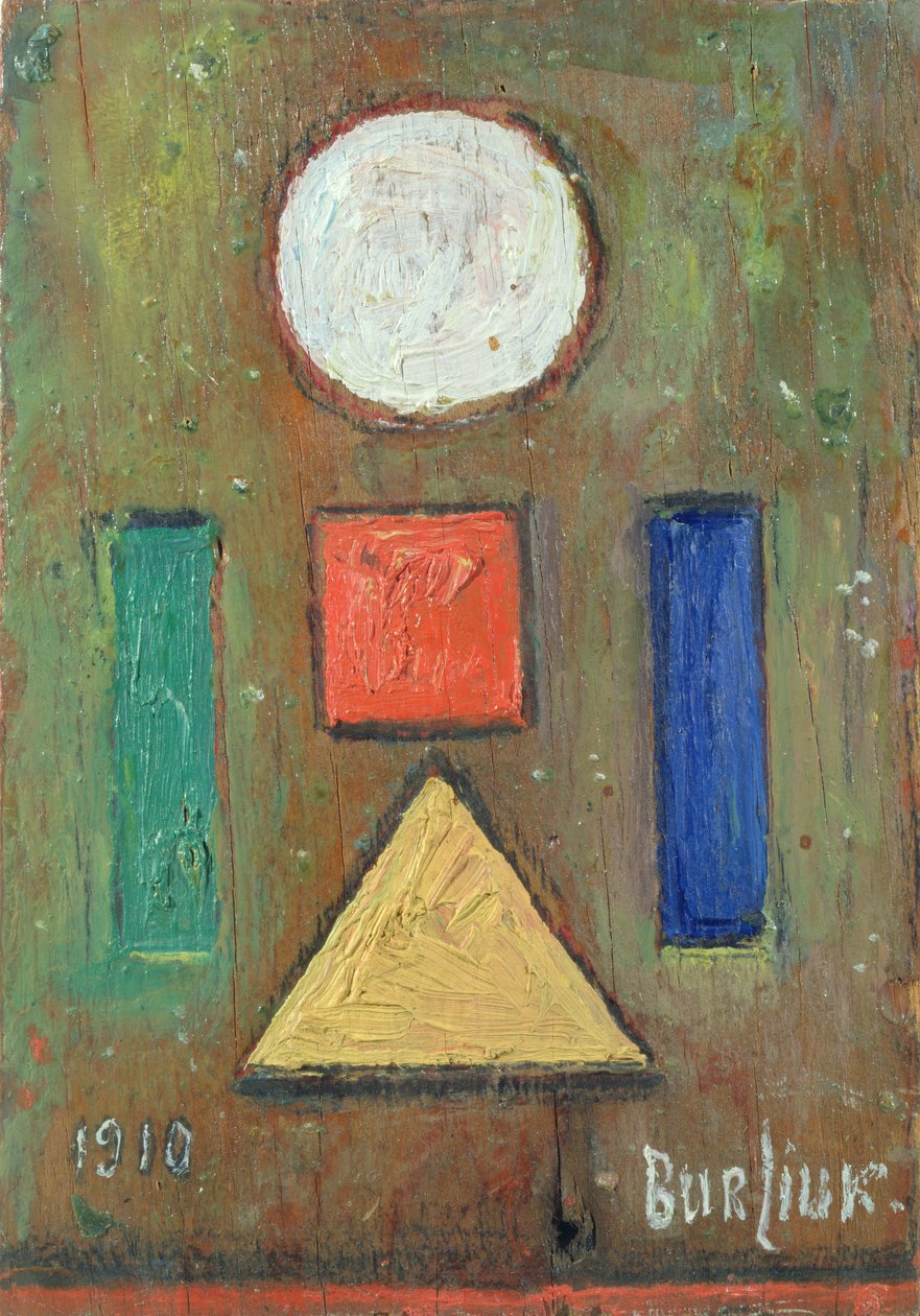 Homogeneidade a Cezanne de Vladimir Davidovich Burliuk