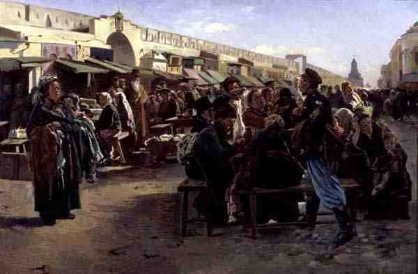 Ao meio-dia de Vladimir Egorovic Makovsky