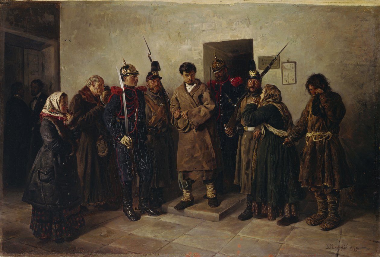 Condenado, 1879 de Vladimir Egorovic Makovsky