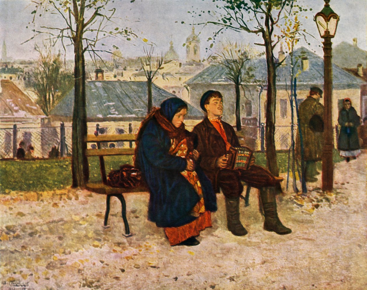 No Boulevard, 1886-1887, 1965. de Vladimir Egorovic Makovsky