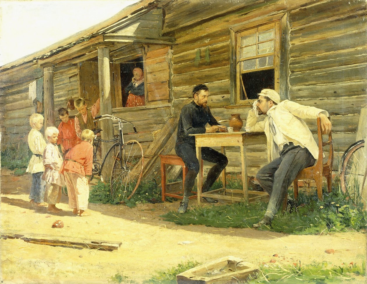 A bicicleta de Vladimir Egorovic Makovsky