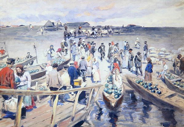 Transporte das Melancias de Vladimir Egorovic Makovsky