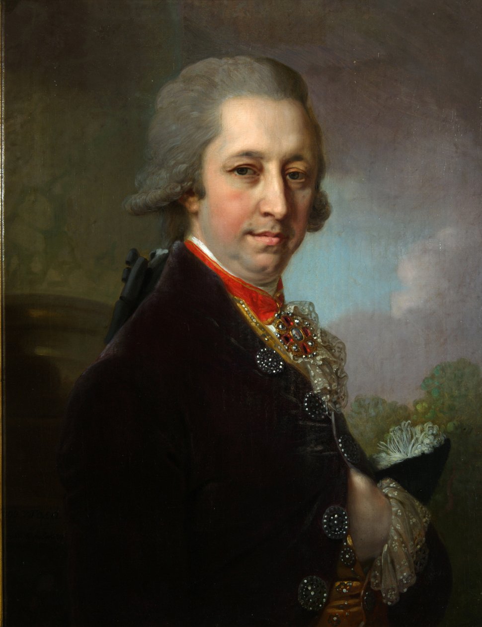 Retrato de Ivan Mikhailovich Yakovlev, 1800 de Vladimir Lukich Borovikovsky