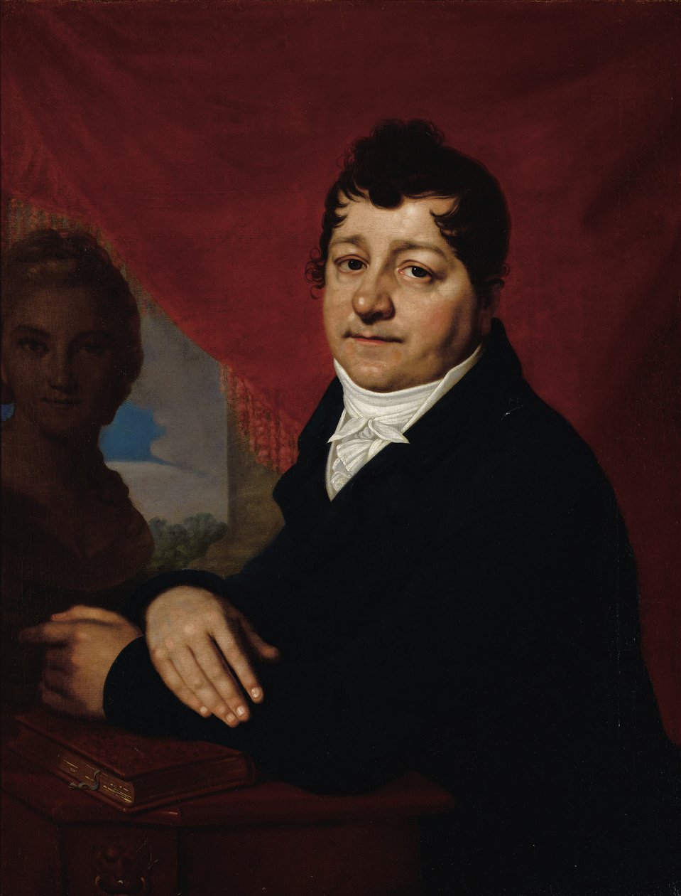 Retrato de Sergei Savvich Yakovlev 1763-1818, c. 1810 de Vladimir Lukich Borovikovsky
