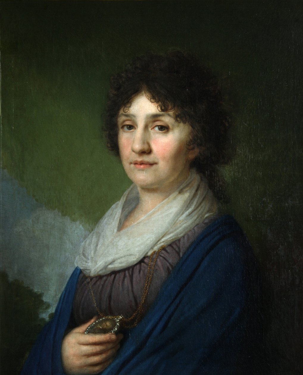Retrato de Yekaterina Nikolayevna Davydova, 1795-1796 de Vladimir Lukich Borovikovsky