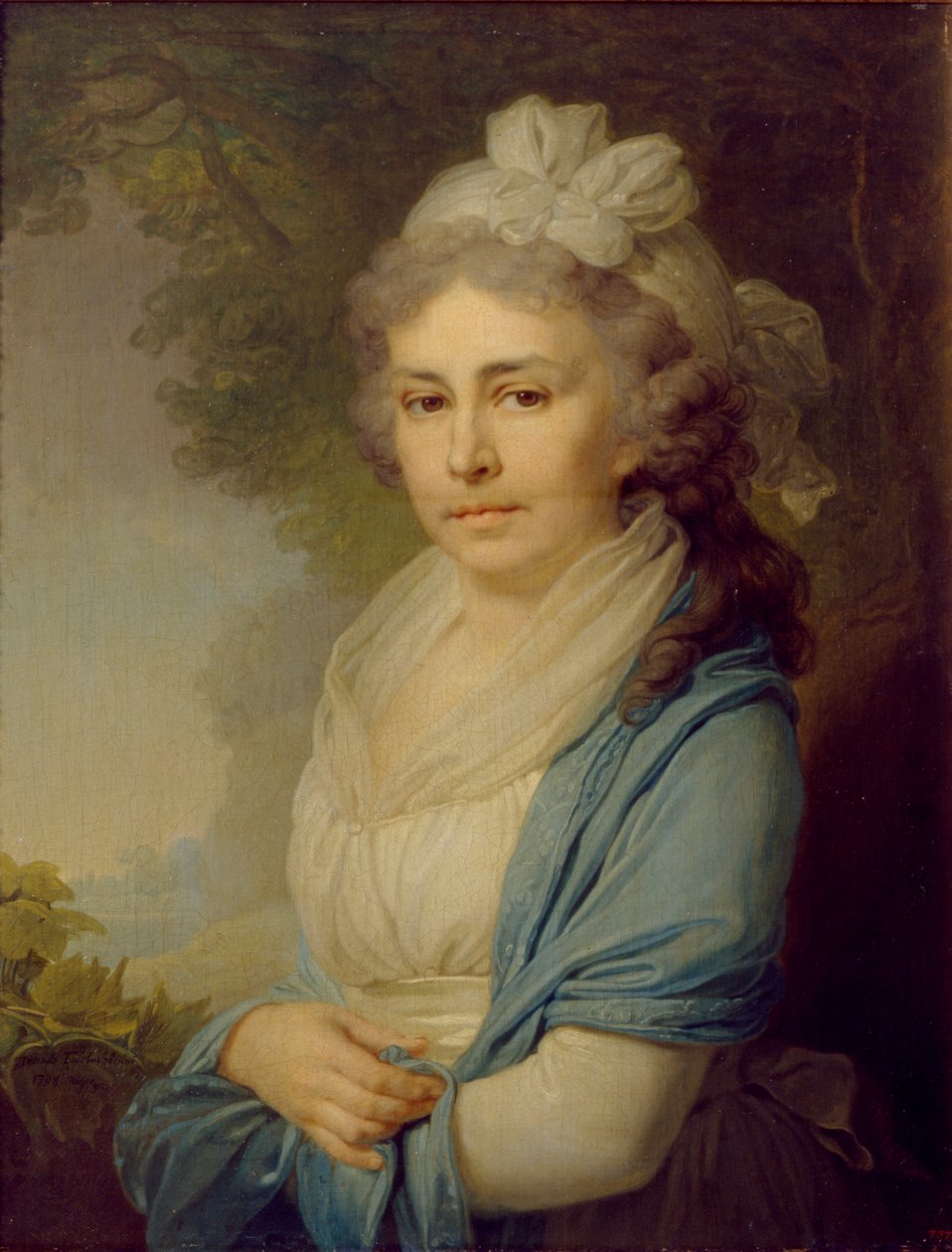 Retrato de Yelizaveta Ivanovna Neklyudova 1773-1796, née Levashova, 1798 de Vladimir Lukich Borovikovsky