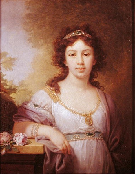 Retrato de um membro da família Chidbov de Vladimir Lukich Borovikovsky