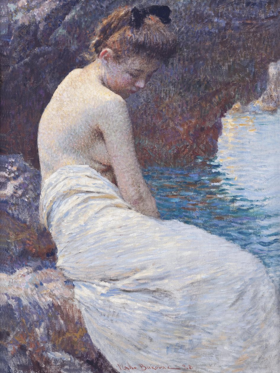 Junto ao mar de Vlaho Bukovac