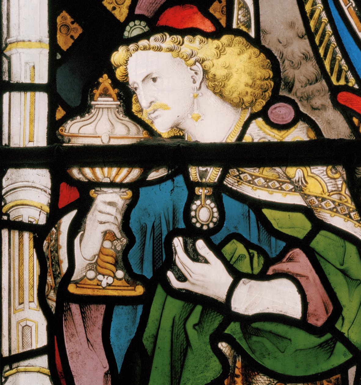 Adoração dos Magos, detalhe, c.1868 de W. F. attr.to Dixon