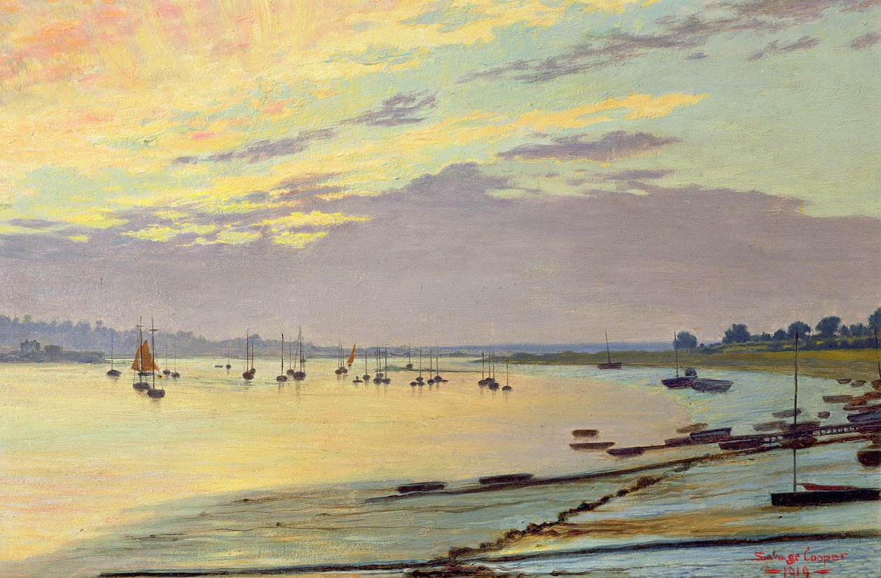 Maré Baixa, 1919 de W. Savage Cooper