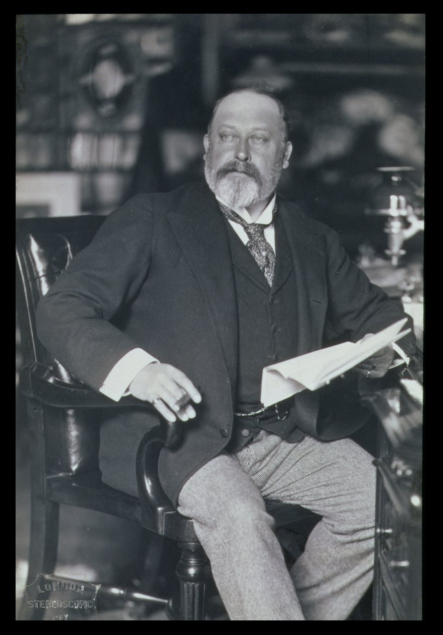 Fotografia de retrato de Eduardo VII (1841-1910) de William and Daniel Downey
