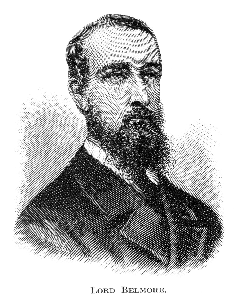 Lord Belmore, governador de Nova Gales do Sul, 1886. de WA Hirschmann