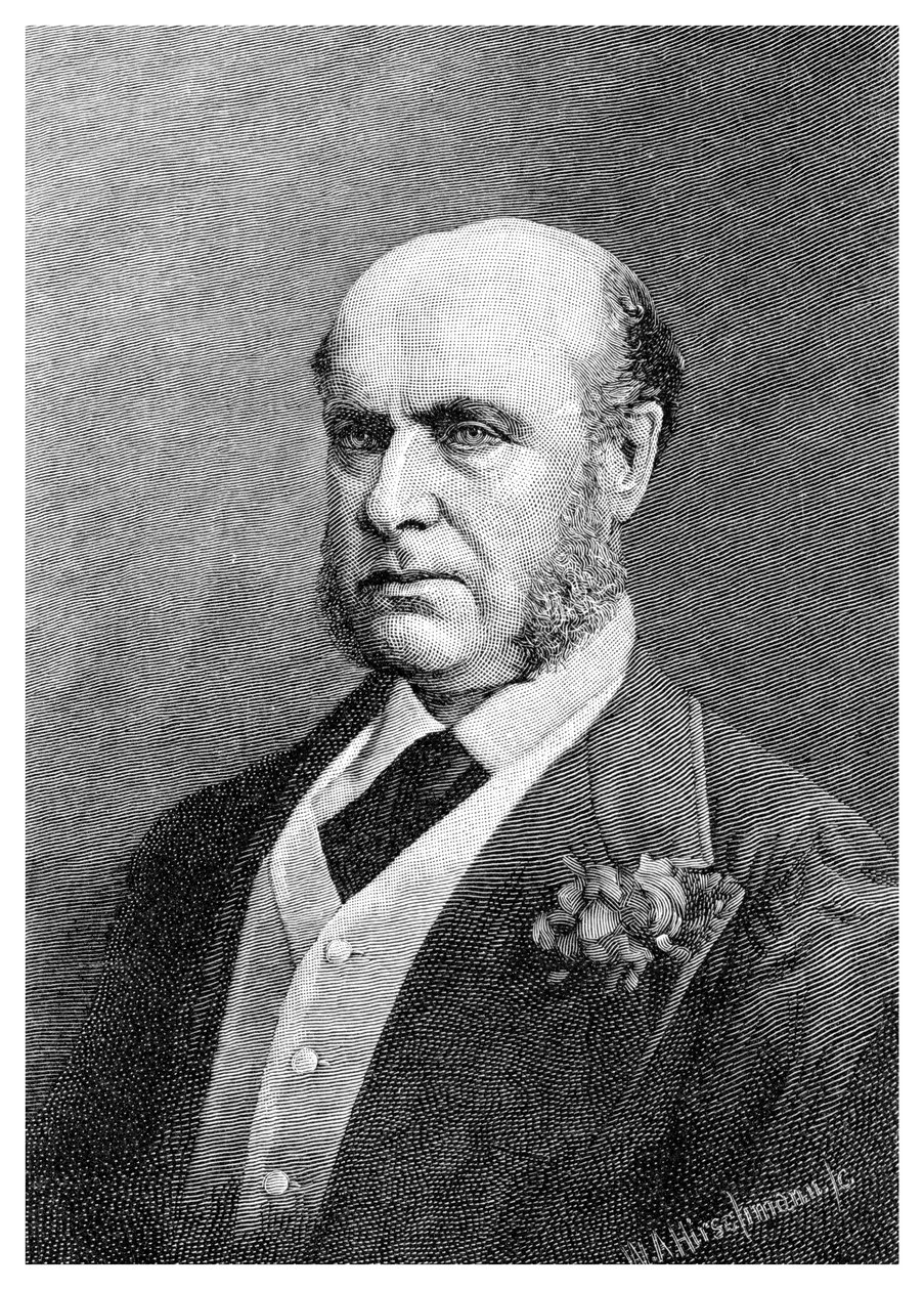 Sir Hercules Robinson, administrador colonial britânico de 1886. de WA Hirschmann