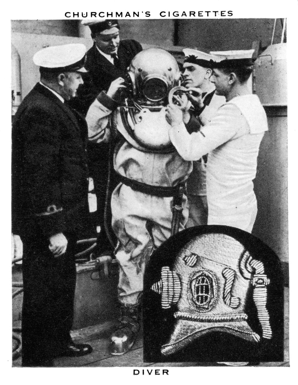 Mergulhador, 1937. de WA and AC Churchman