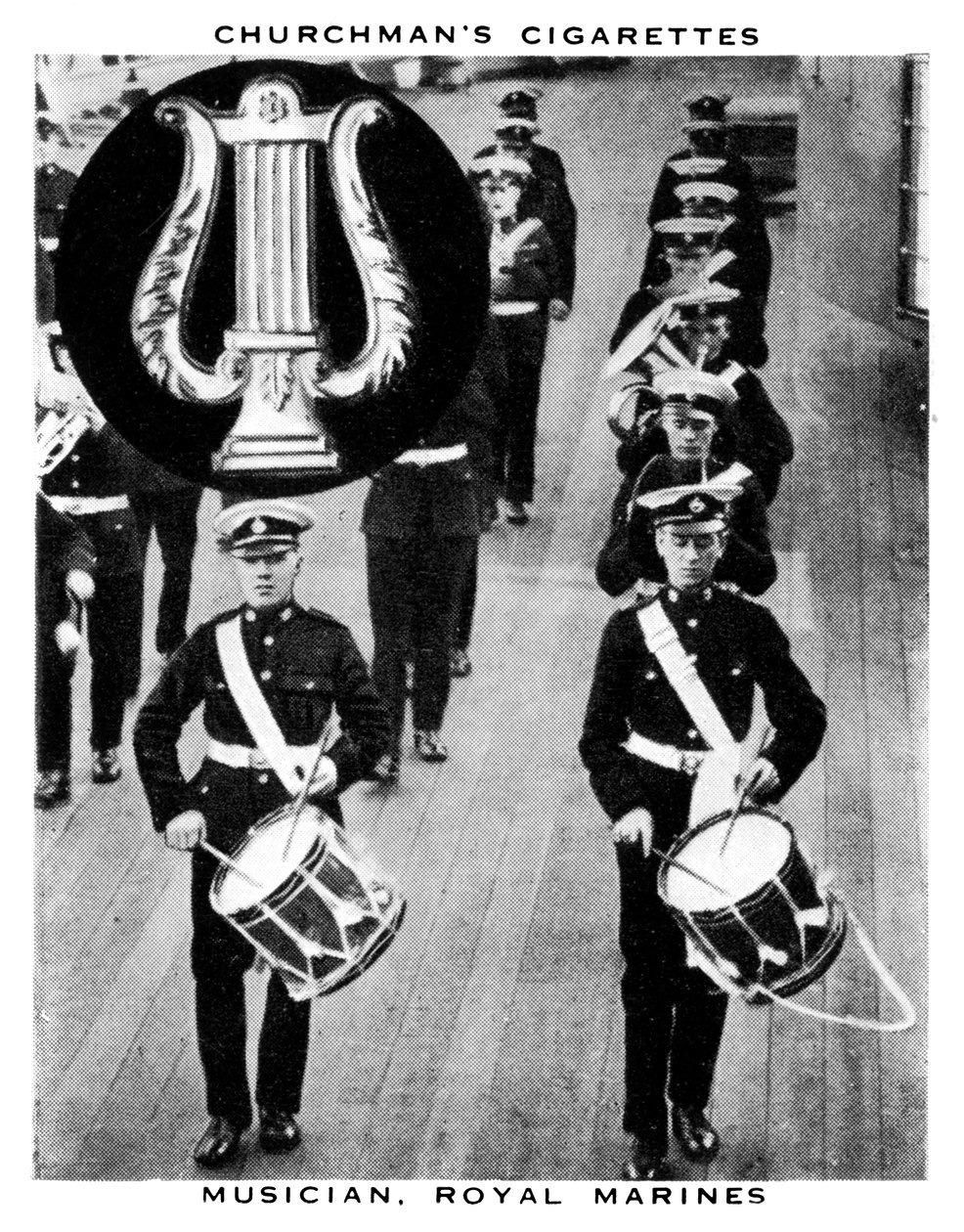 Músico, Royal Marines, 1937. de WA and AC Churchman
