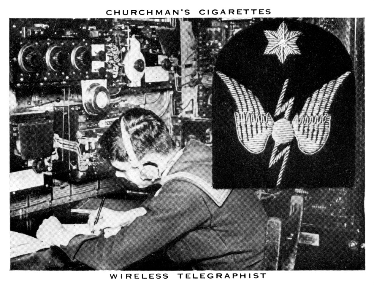 Telegraphist sem fio, 1937. de WA and AC Churchman