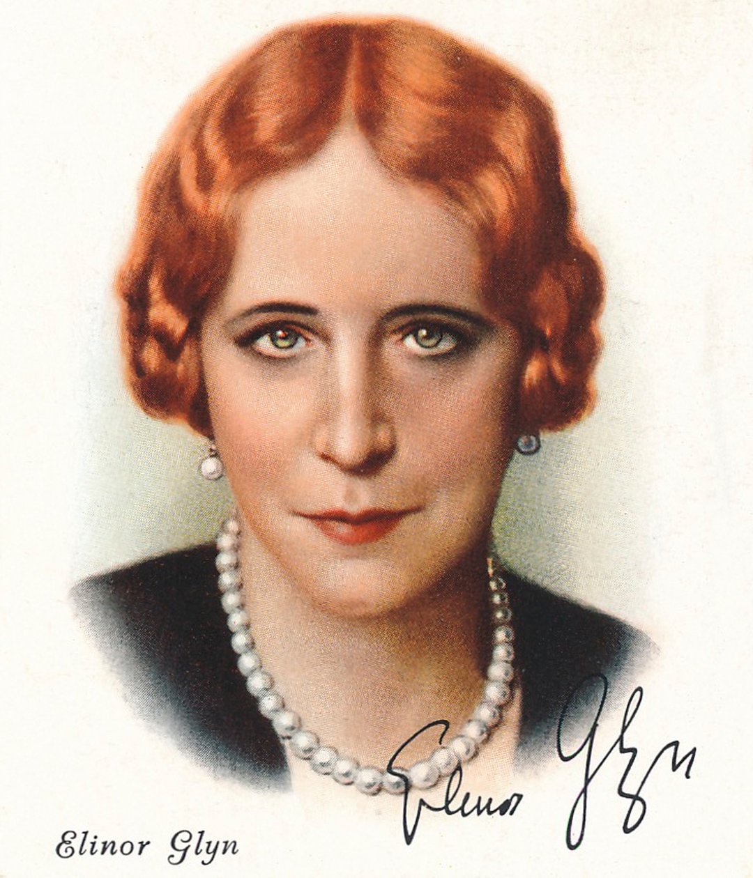 Elinor Glyn, 1937. Artistas: Desconhecido, WD & HO Wills. de WD and HO Wills