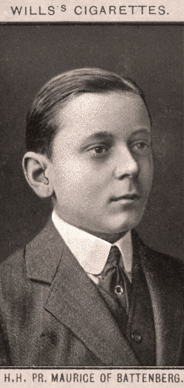 HH, PR. Maurício de Battenberg, 1908. de WD and HO Wills