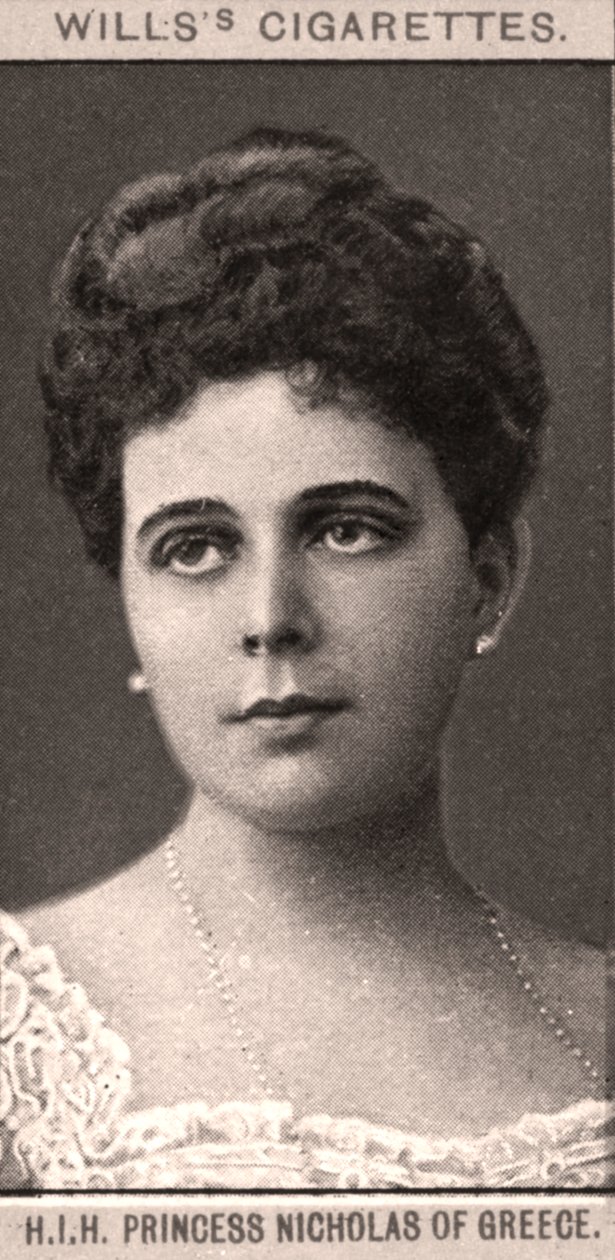 HIH Princesa Nicolau da Grécia, 1908. de WD and HO Wills