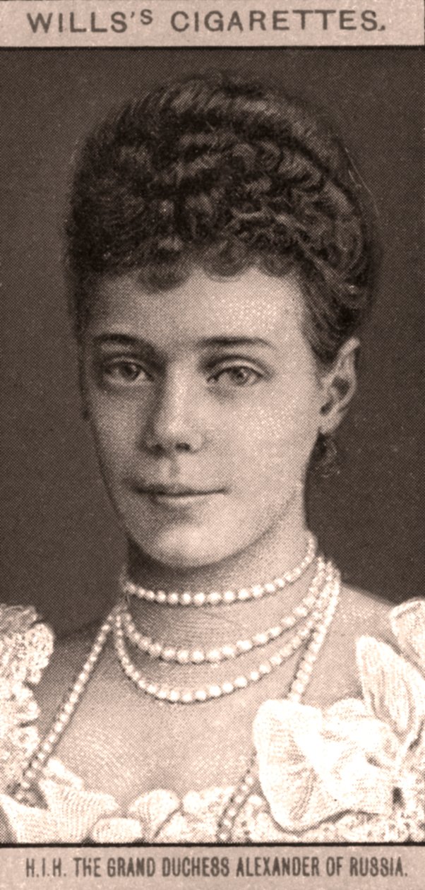 HIH A Grã-duquesa Alexandre da Rússia, 1908. de WD and HO Wills