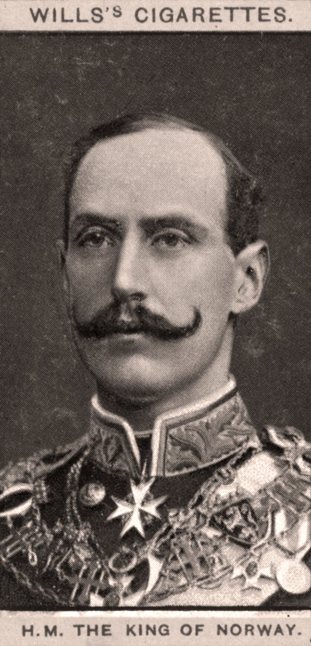 HM O rei da Noruega, 1908. de WD and HO Wills