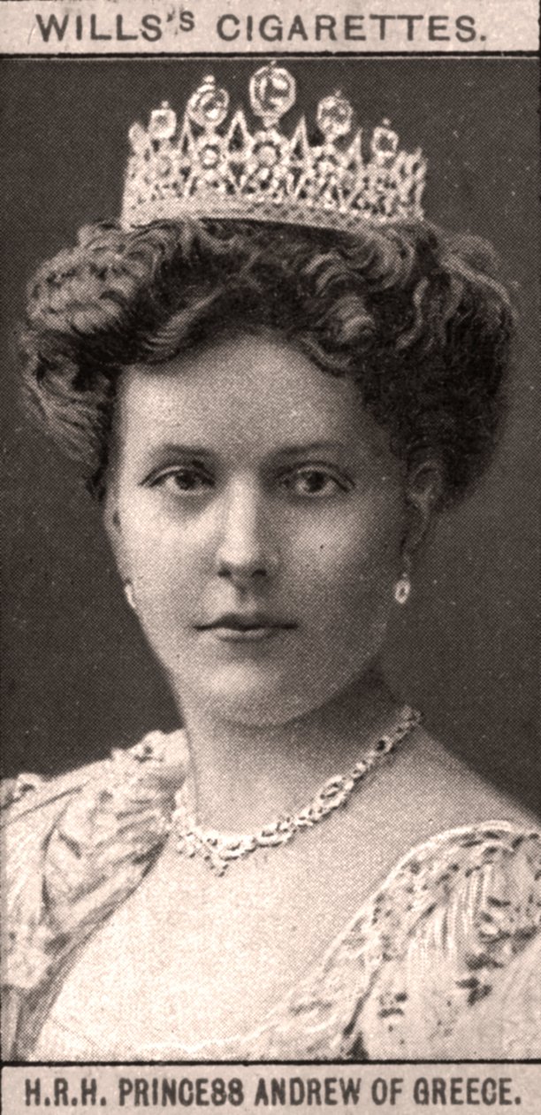 HRH Princesa André da Grécia, 1908. de WD and HO Wills