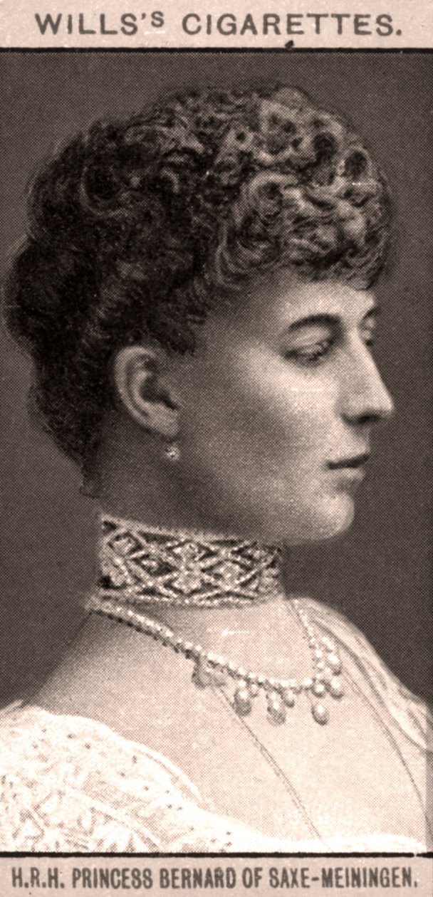 HRH Princesa Bernardo de Saxe-Meiningen, 1908. de WD and HO Wills