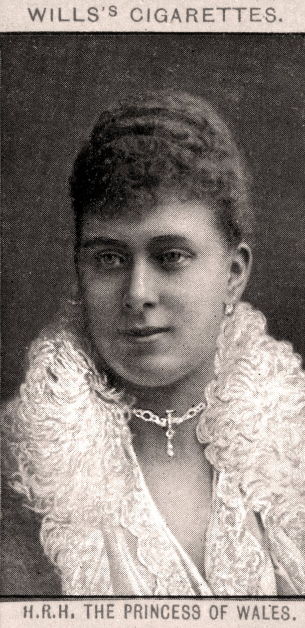 A Princesa de Gales, 1908. de WD and HO Wills