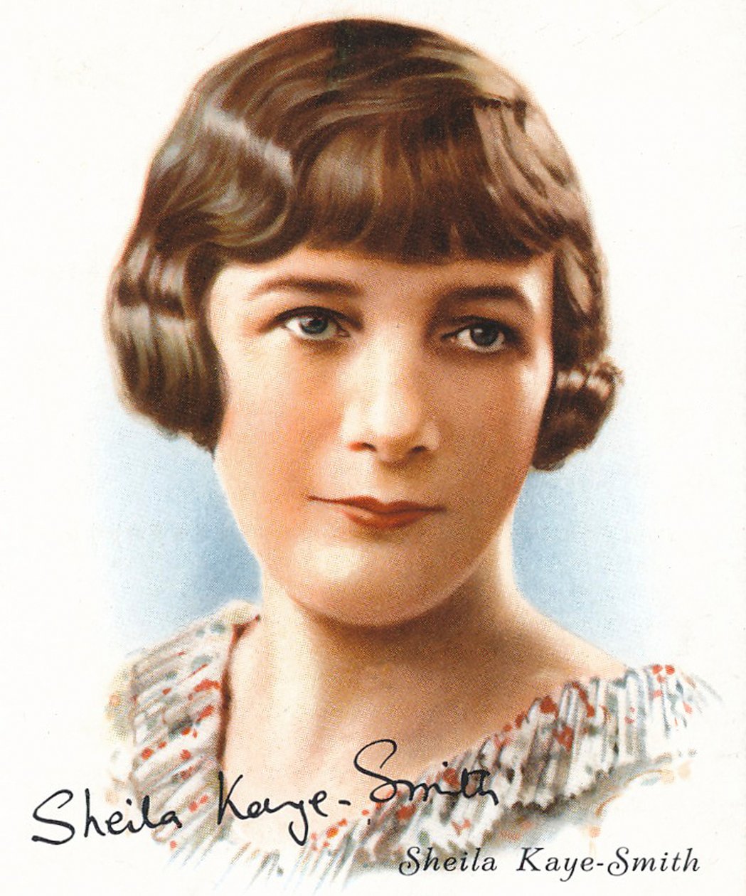 Sheila Kaye-Smith, 1937. Artistas: Desconhecido, WD & HO Wills. de WD and HO Wills