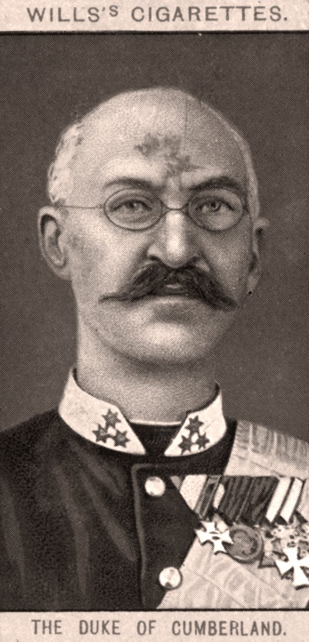 O Duque de Cumberland, 1908. de WD and HO Wills