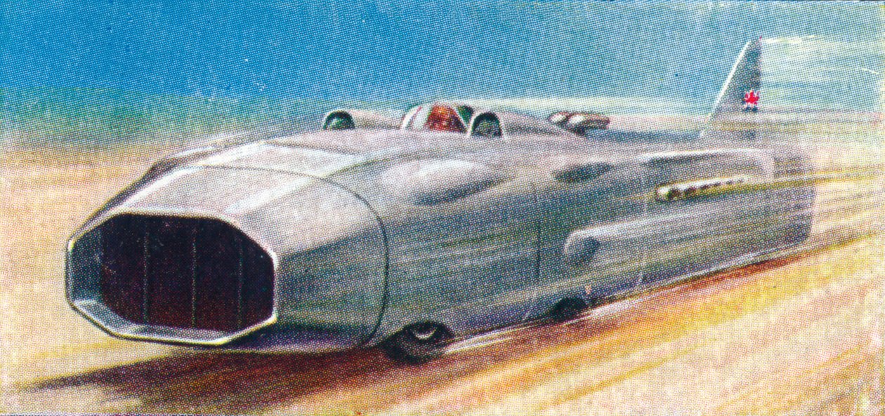 Capitão Thunderbolt GET Eyston, 1938. Artistas: Desconhecido, WD & HO Wills. de WD and HO Wills