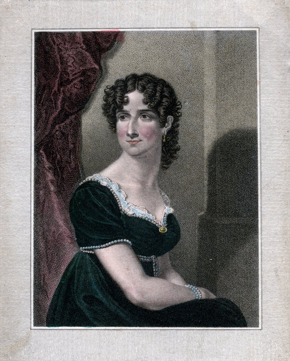 Senhorita Walstein, século 19. de W Alais