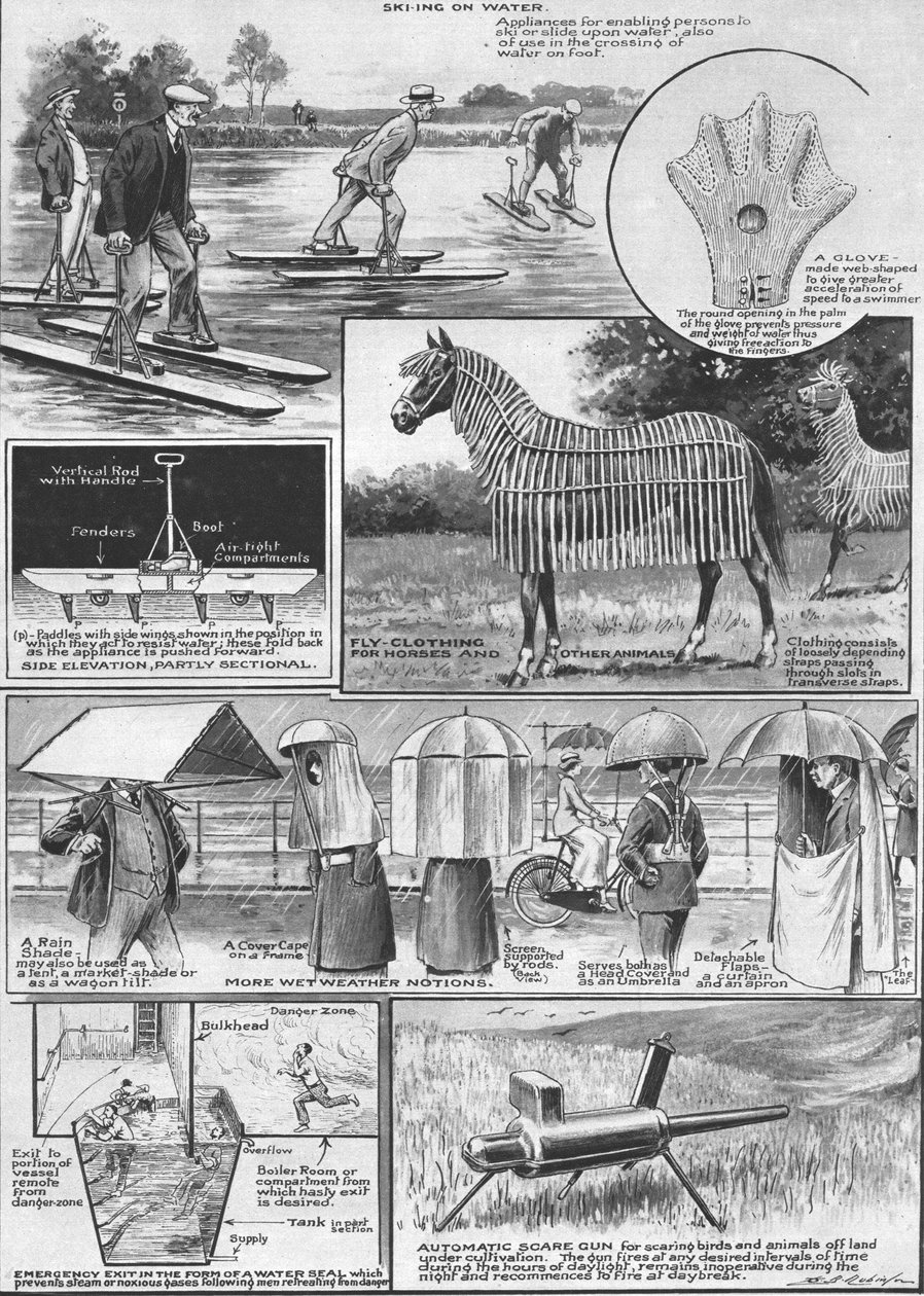 Curiosidades do Escritório de Patentes, 1921 de W. B. Robinson