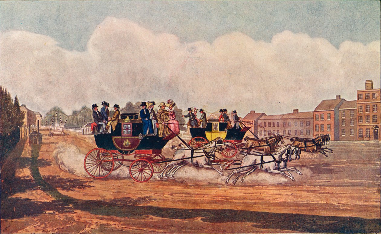 The Oxford and Opposition Coaches, 1906 de W Flavell