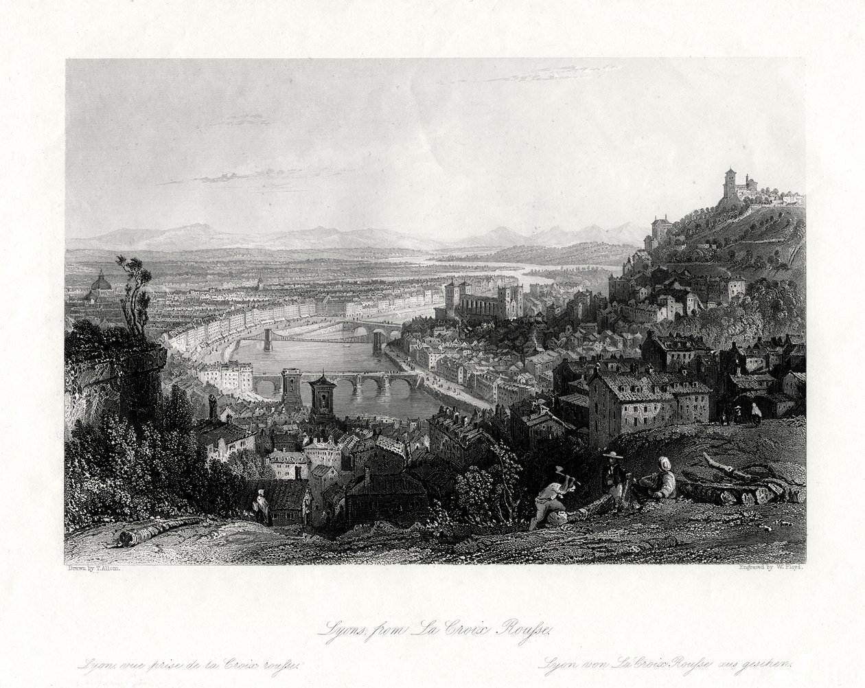 Lyon, França, 1875 de W Floyd